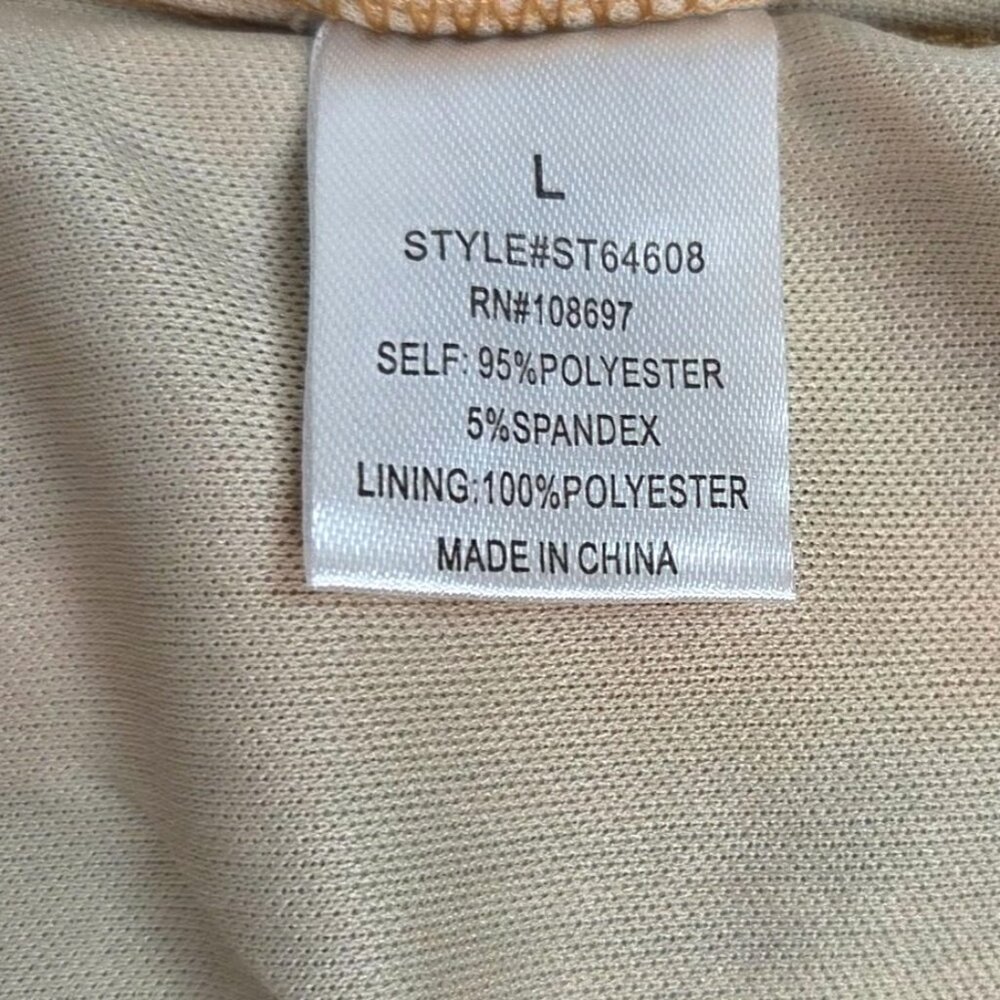 Sweet Rain Crochet Style Tie Neck Halter Top Multicolor Striped  Size Large NWT - Picture 7 of 8